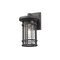 Z-Lite Jordan 1 Light Outdoor Wall Sconce, Oil Rubbed Bronze And Clear Seedy 570S-ORB - alternate 2
